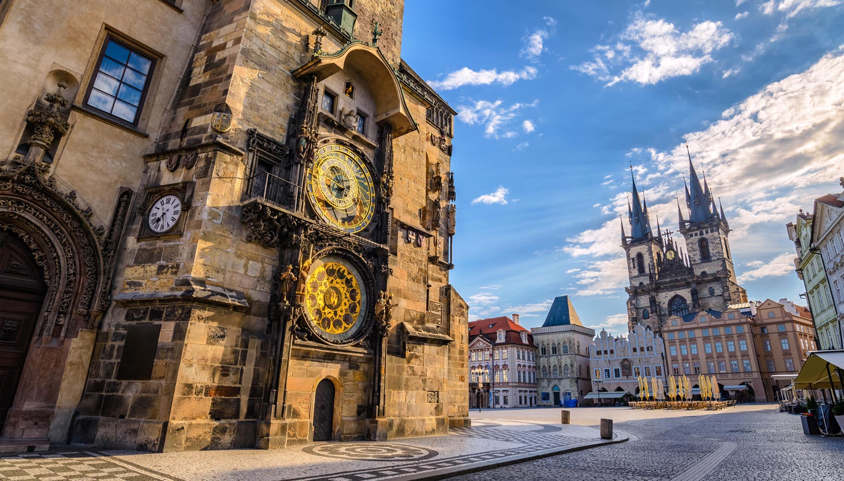 The Old Town Square in Prague